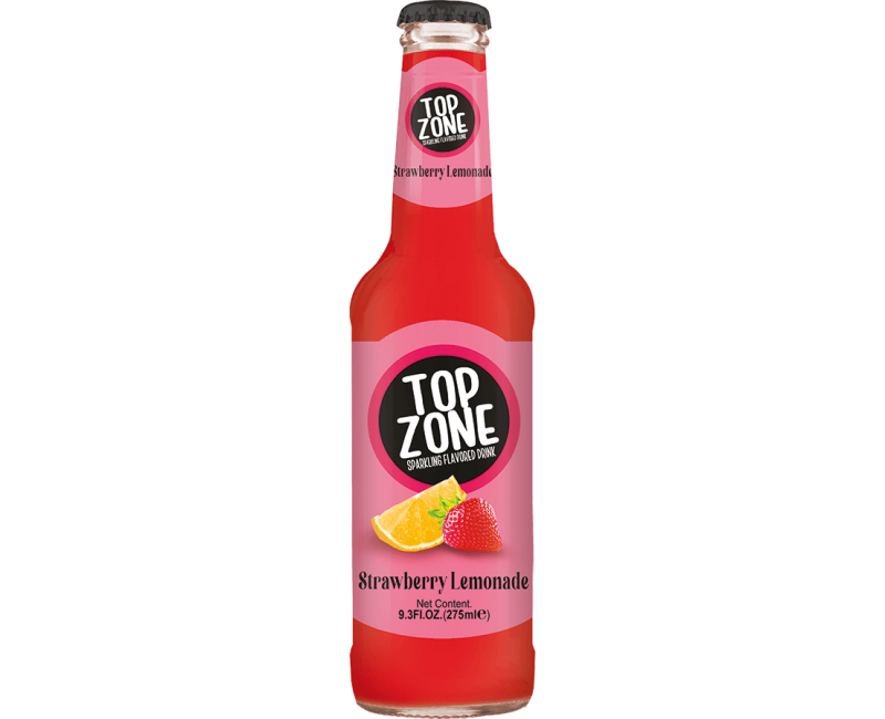 Top Zone Erdbeer-Limonade - 275 ml