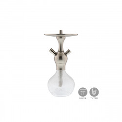 El-Badia C1 sølv vandpibe