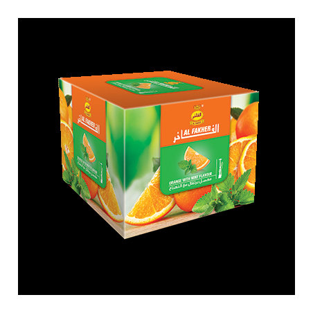 Al-Fakher vandpibe tobak – Appelsin / Mint 200 g