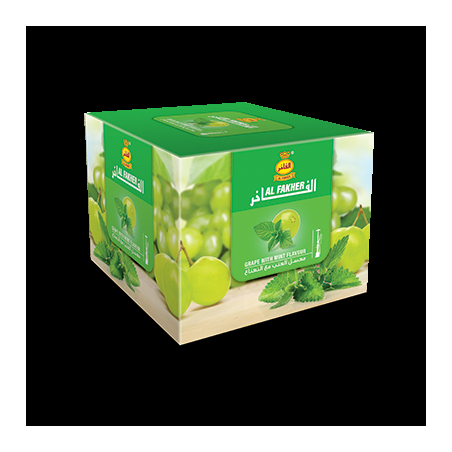 Al-Fakher vandpibe tobak – Grapio Green 200 g