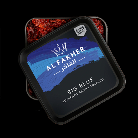 Al-Fakher vandpibe tobak – Big Blue Green 200 g