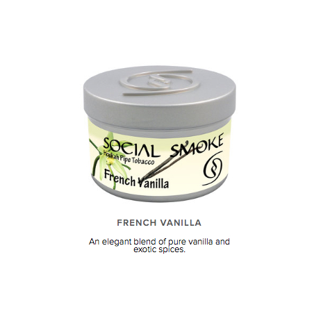 SS French Vanilla 250 g vandpibe tobak