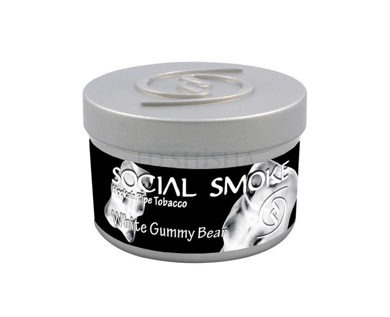 SS White Gummy Bear 250 g vandpibe tobak