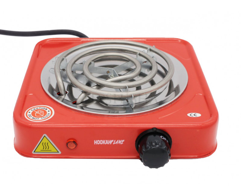 Hookah Flame elektrisk kultænder rød